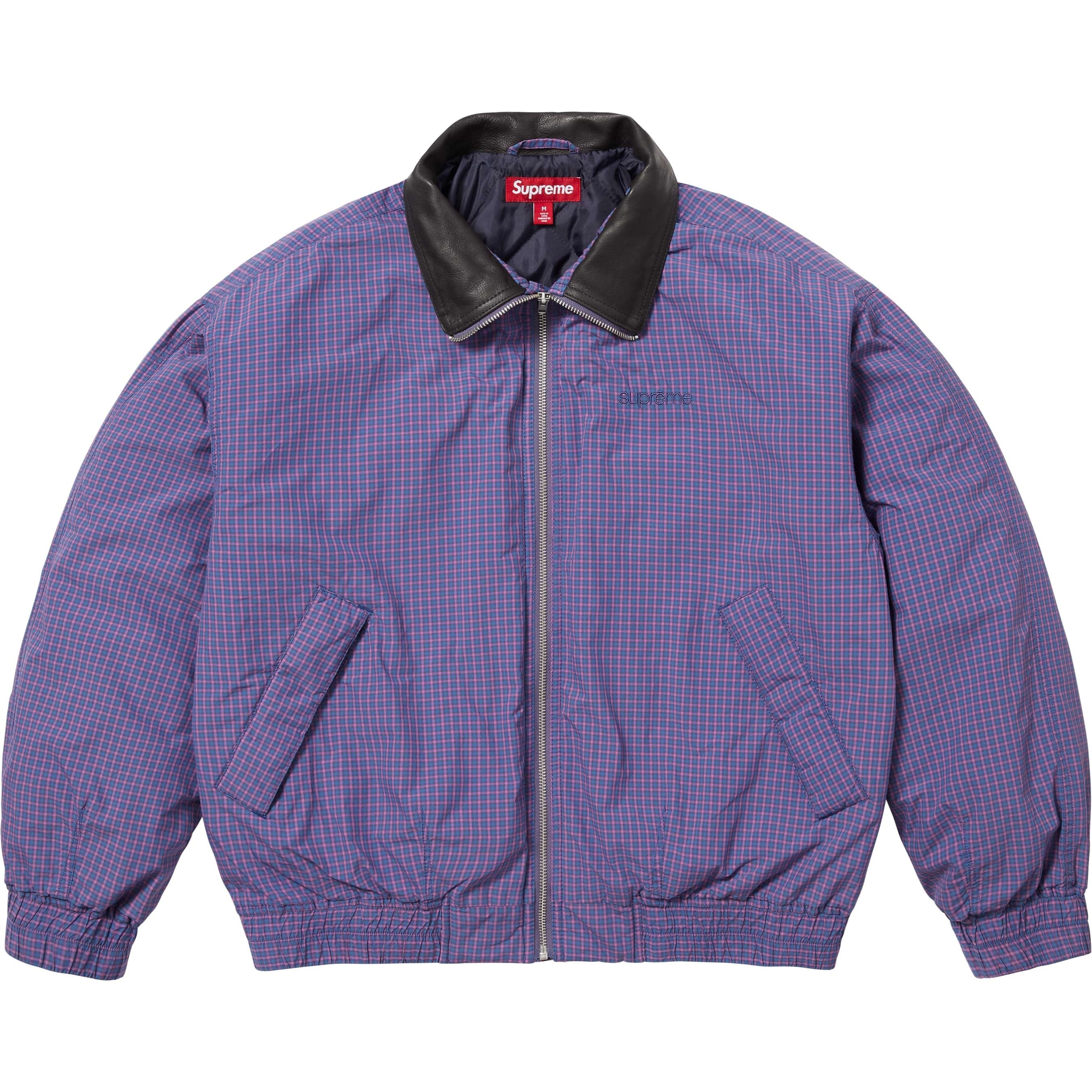 Leather Collar Utility Jacket view 4